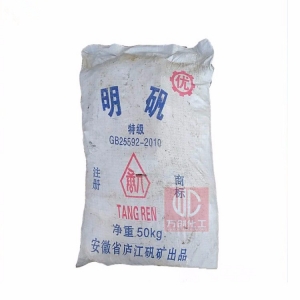 明礬，工業(yè)明礬，KAl(SO?)?·12H?O